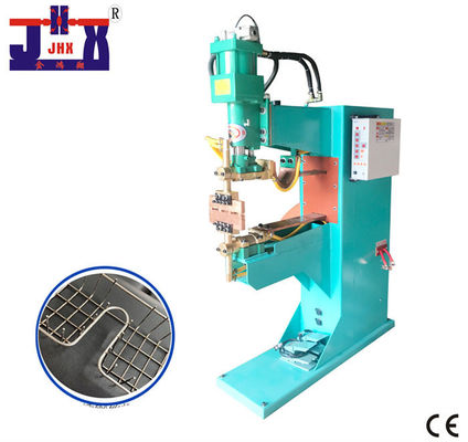 saldatrice di pressione della macchina 50HZ 60KVA della saldatura a punti di 50mm per il canestro