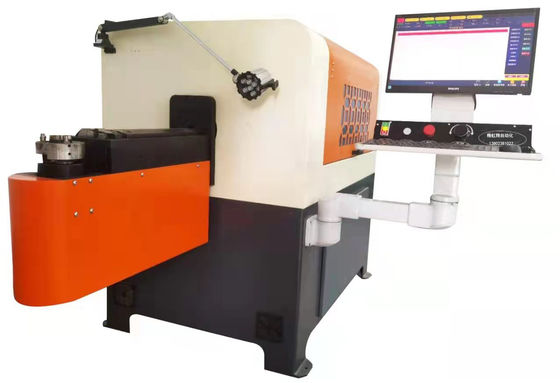 7 la testa della macchina piegatubi del cavo dell'hardware 3D di asse gira per i prodotti di forma fisica