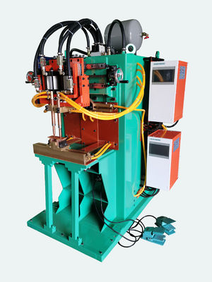 saldatore a punti di frequenza intermedia della testa della macchina della saldatura a punti di CA 380V doppio